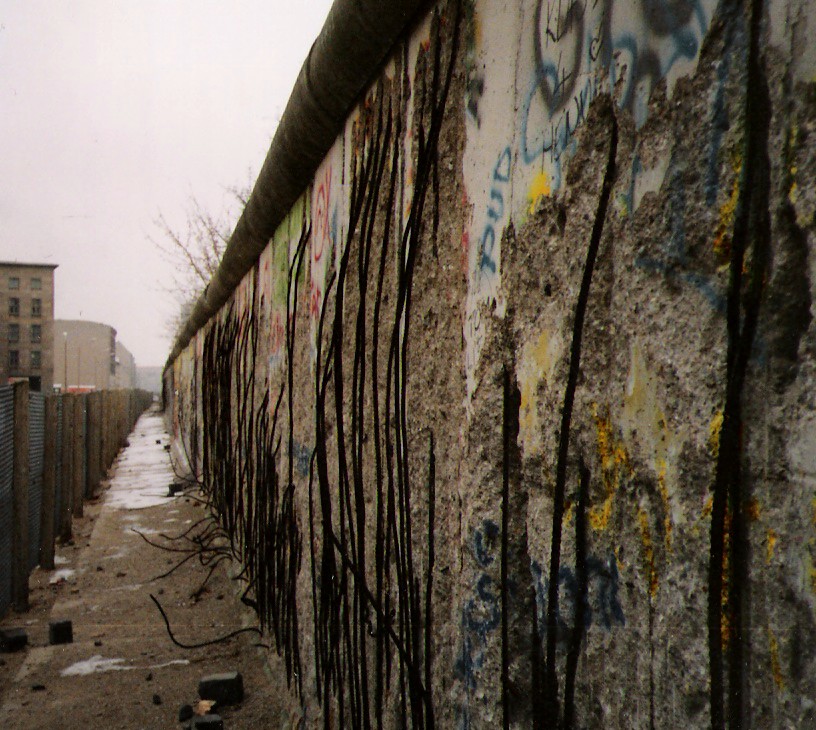 The Berlin Wall, 1990