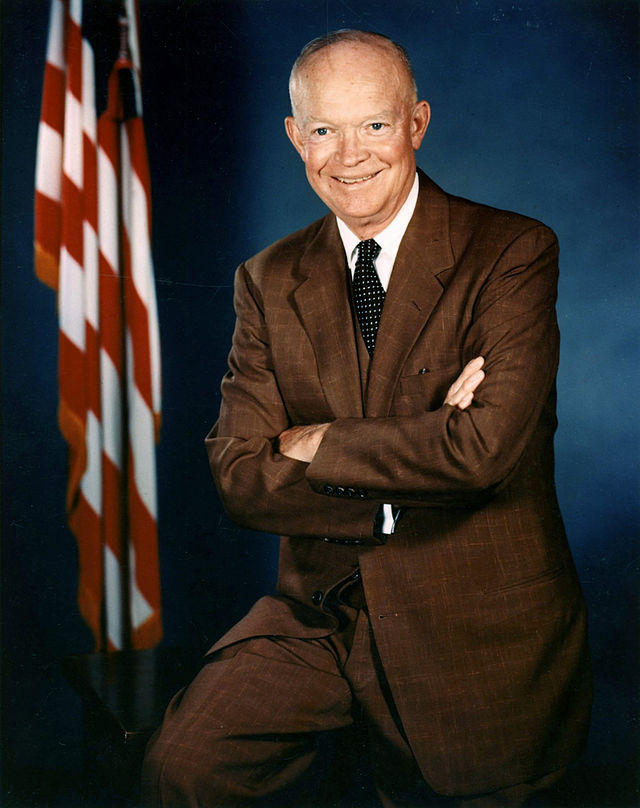 Portrait photo of Dwight D. Eisenhower