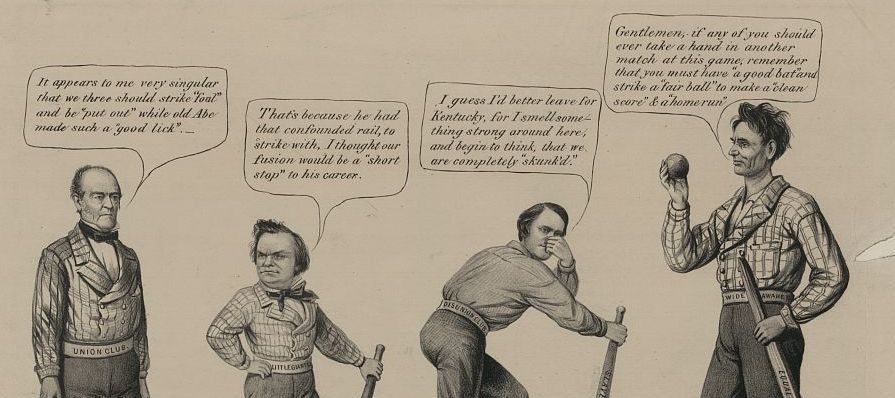 Maurer 1860 presidential election political cartoon