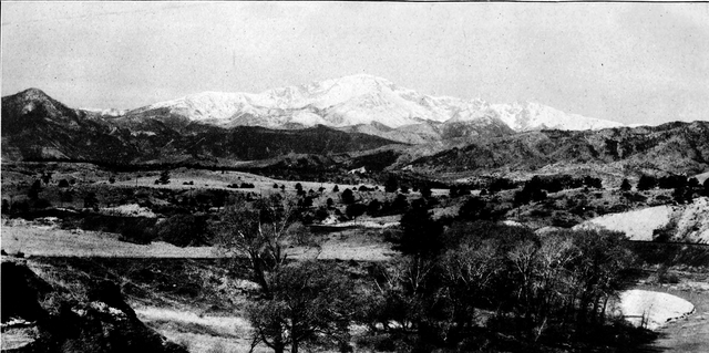 Pikes Peak in 1922