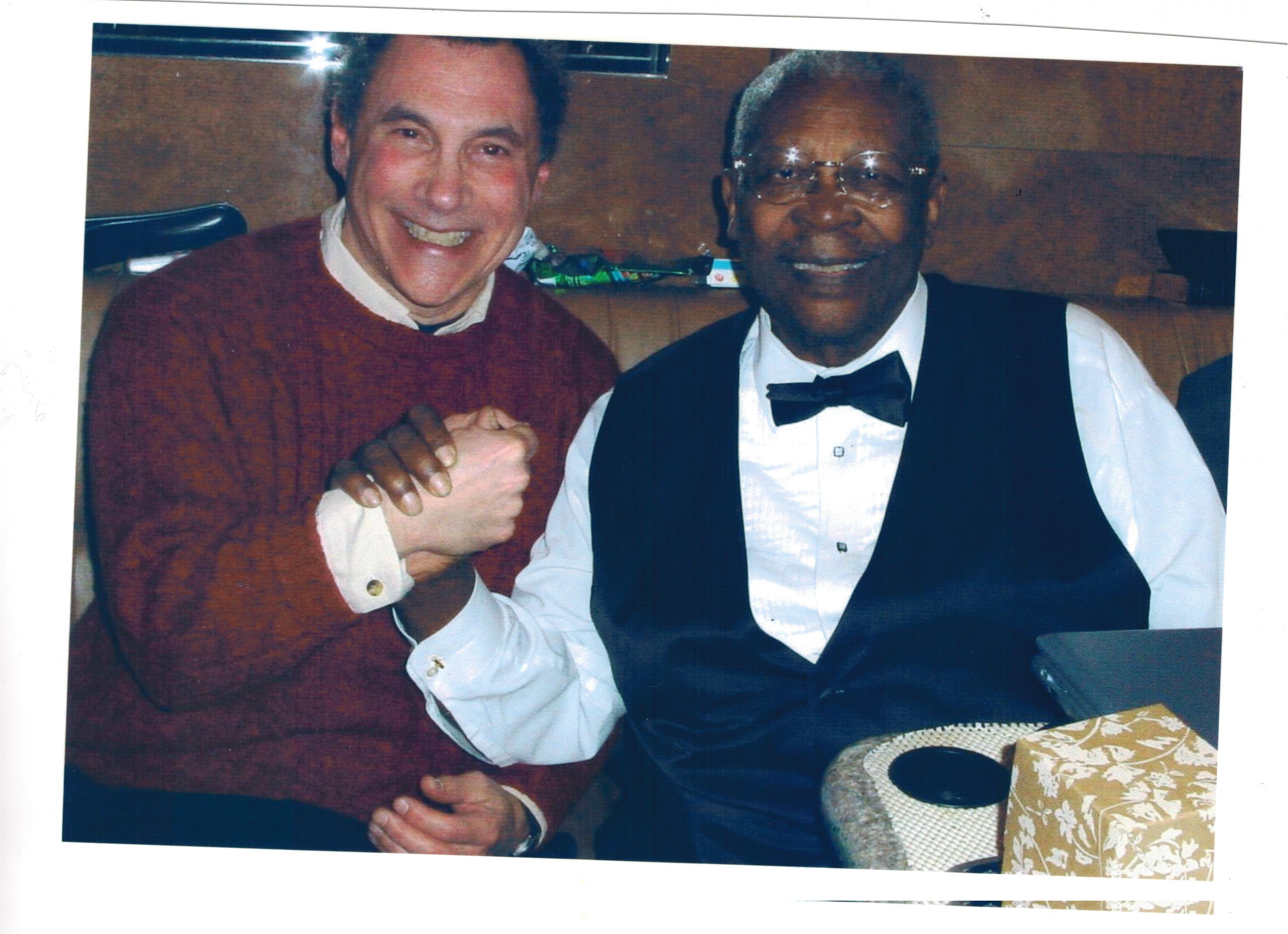 Gene Dattel with B.B. King