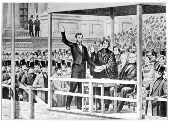 First Inauguration of Lincoln as President